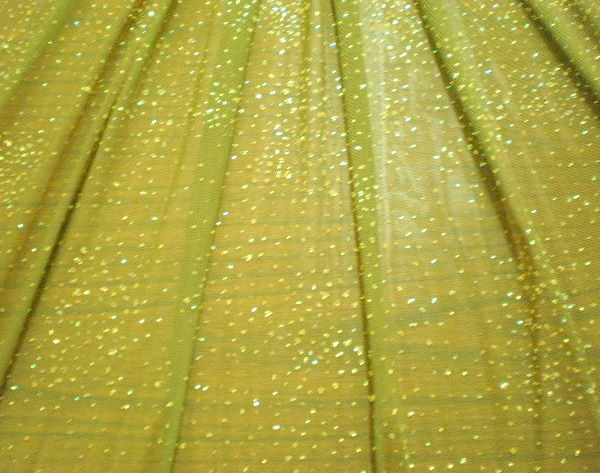 4.Moss Green Multi Glitter Stretch Mesh